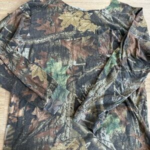 Camouflage Long Sleeve Shirt 🌳🪵